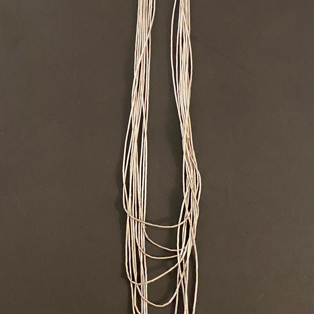 Elegant Multi-Strand sterling silver  Necklace